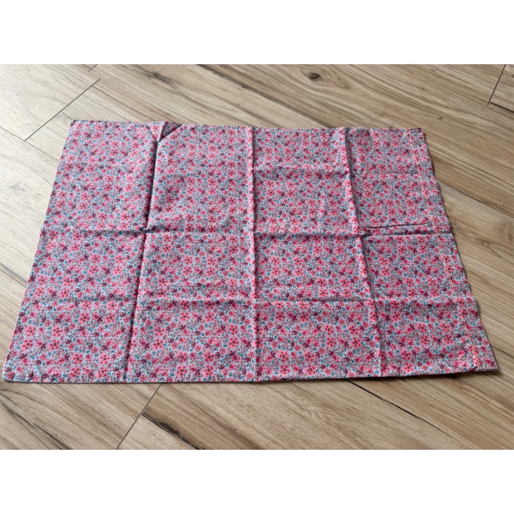 Natural Life Pink Ditsy Floral pillowcase